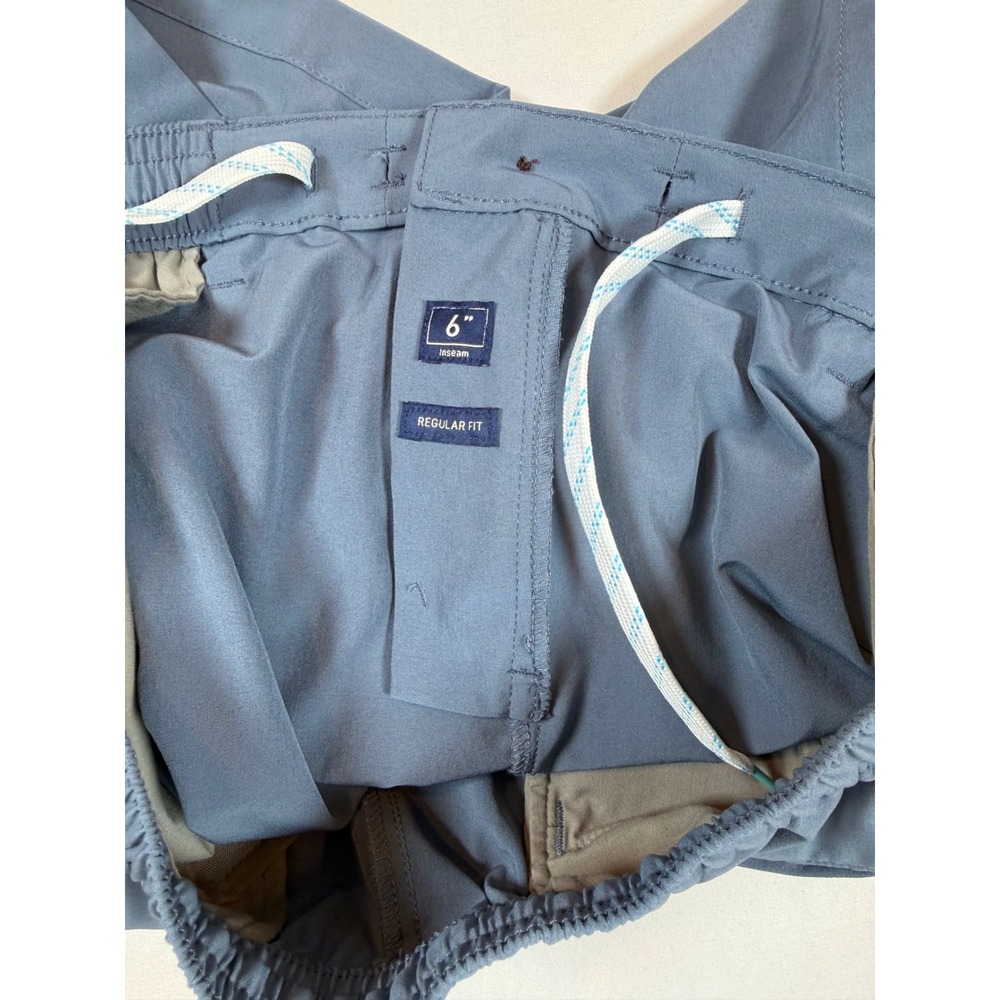 Chubbies Everywear Shorts Mens XXL Blue Slate 6 Inch Inseam Regular Fit Stretch - Picture 3 of 6